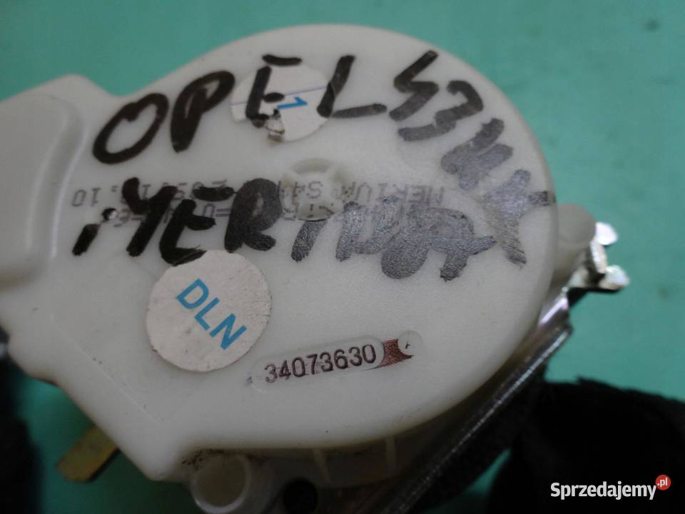 OPEL MERIVA B 11r pas bezpieczeństwa lewy przód Pasy bezpieczeństwa