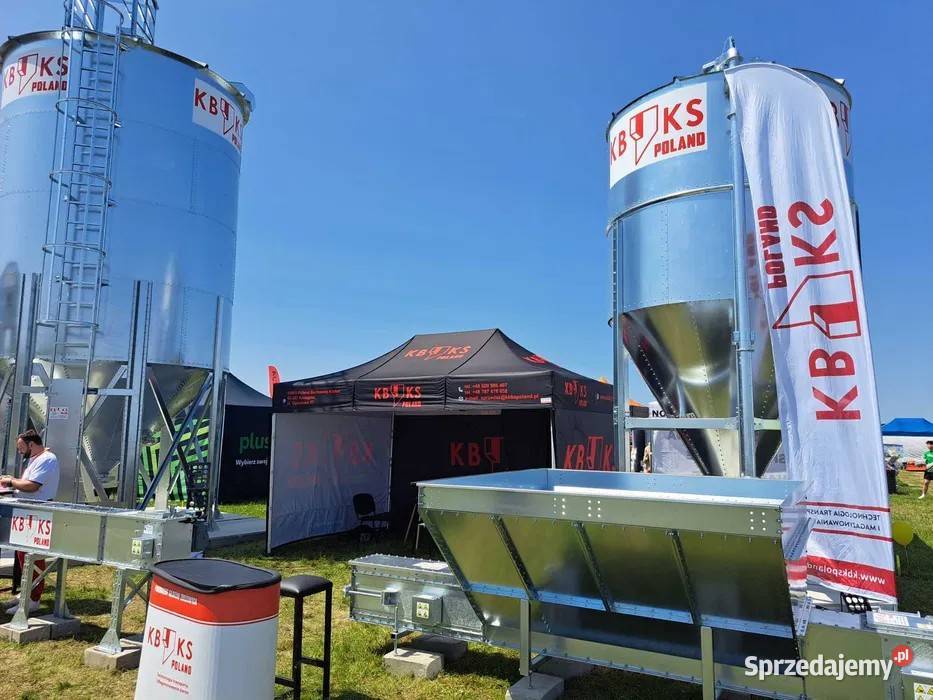Silos paszowy lejowy o ładowności 8t *PRODUCENT*