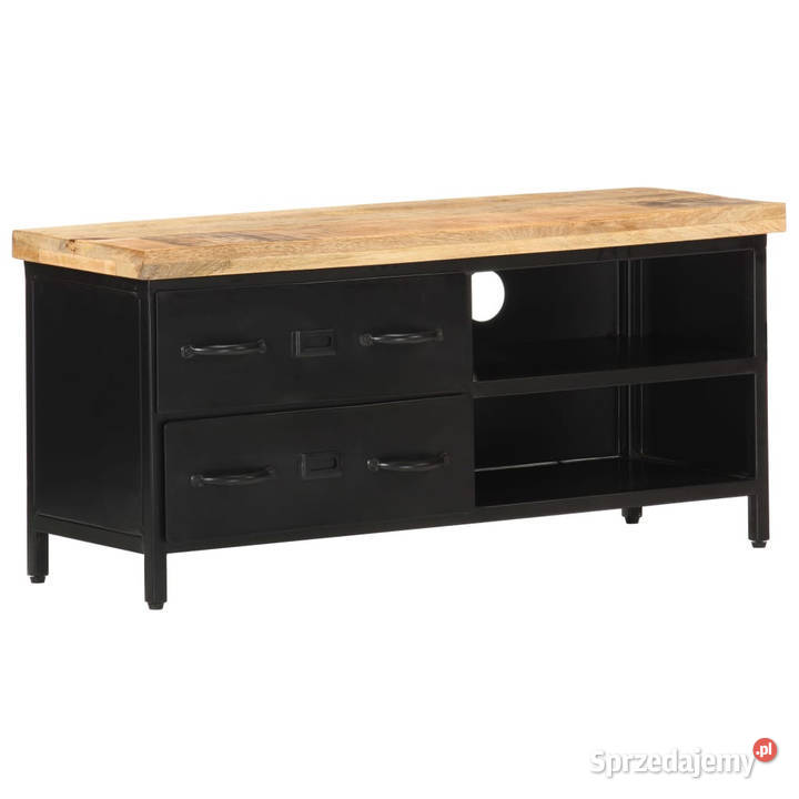 Szafka pod TV 90x30x41 surowe drewno mango Warszawa sprzedam