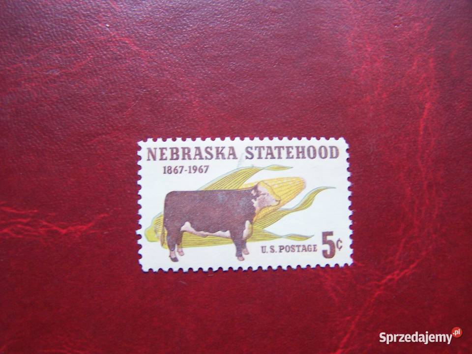 USA 1967 MNh Mi 926 Fauna Zwierzęta Krowa Tychy