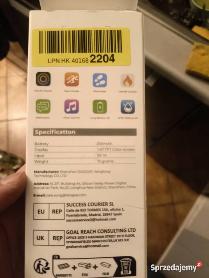 Smartwatch fitnes Bielsko-Biała