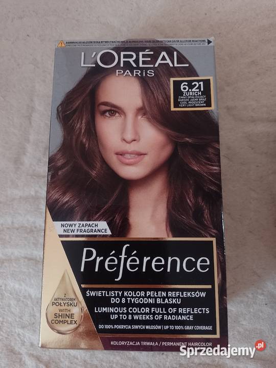 LOreal Paris621 Zurich zimny opalizujący jasny Kraków
