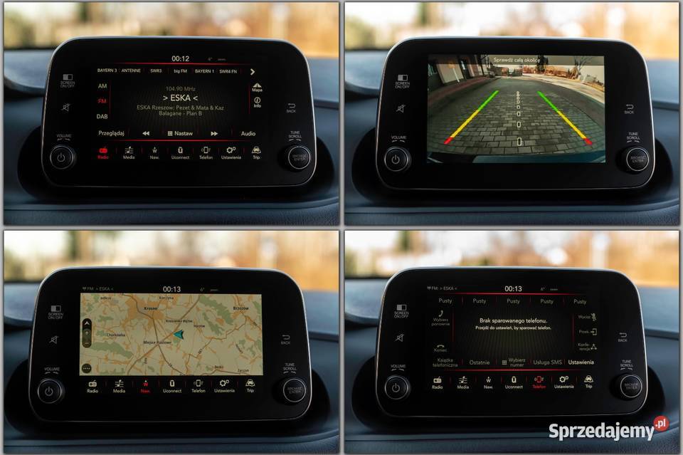 FIAT TIPO gniazdo AUX podkarpackie Zalesie