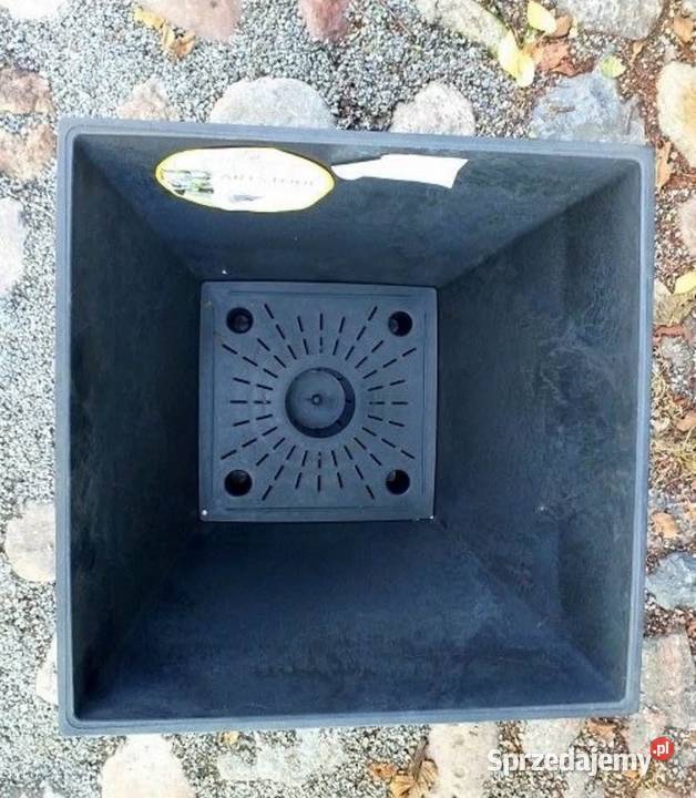DONICA ARTSTONE kwadratowa czarna kamienna Donice małopolskie Kraków