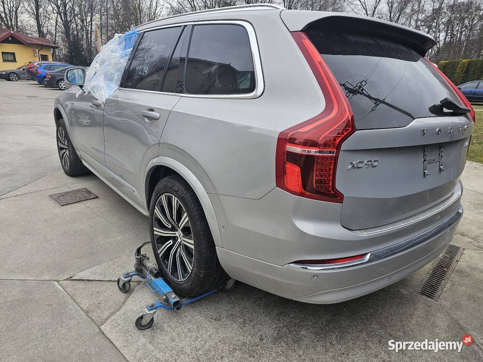 Volvo xc90II 2023r drzwi tylne lewe kolor 735 srebrny Tarnów