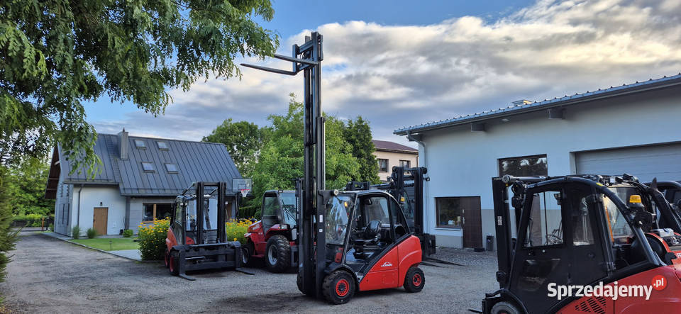 Wózek Widłowy Linde H35T Udżwig 3500 Triplex mazowieckie Małkinia Górna