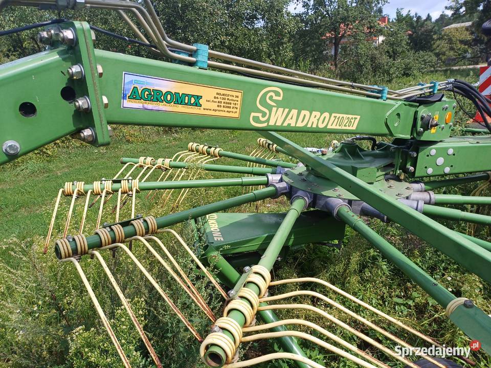 Zgrabiarka Krone Swadro 71026T stan idealny Sieradz