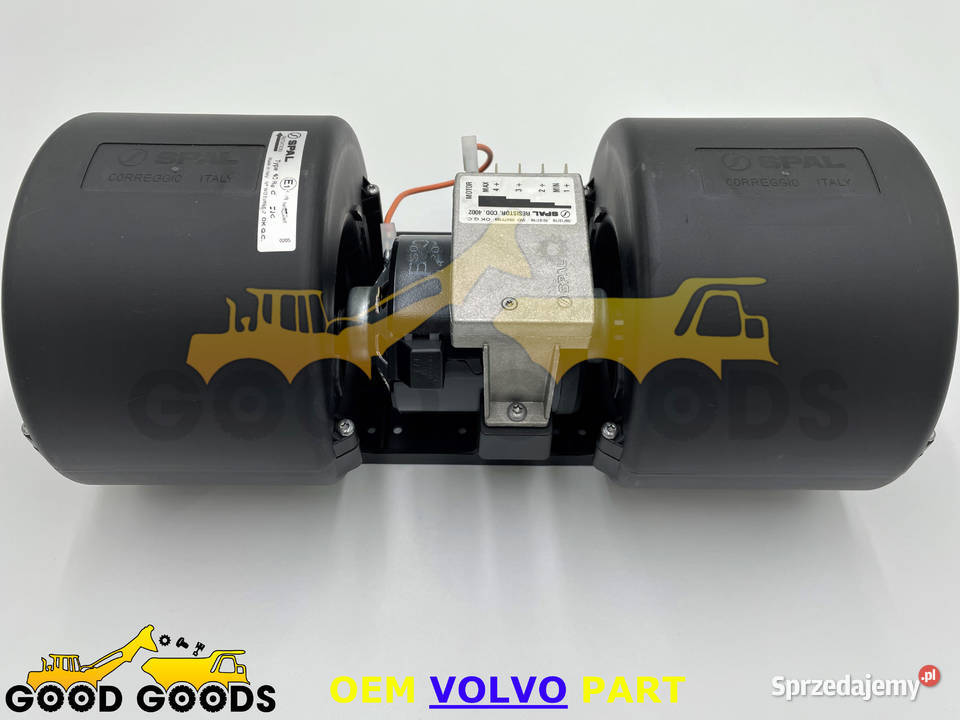 VOLVO DMUCHAWA 24V WENTYLATOR 24V NAWIEWU KABINY Części do maszyn budowlanych sprzedam
