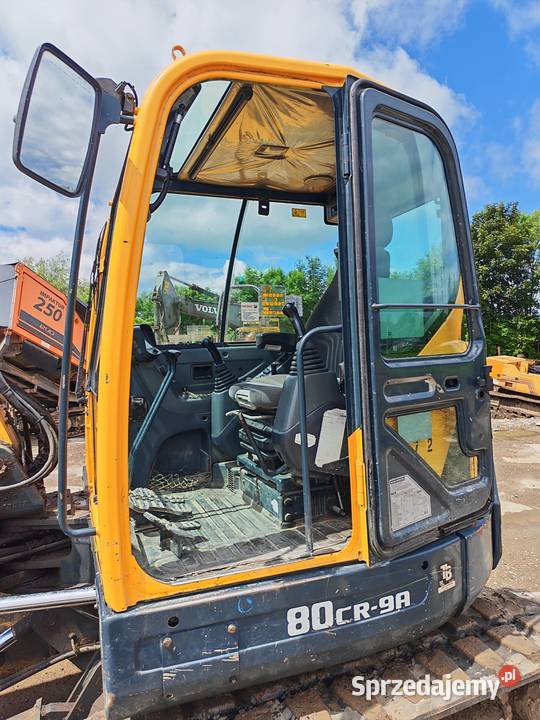 Hyundai 80 cr 9 A Koparka gąsienicowa pług nie