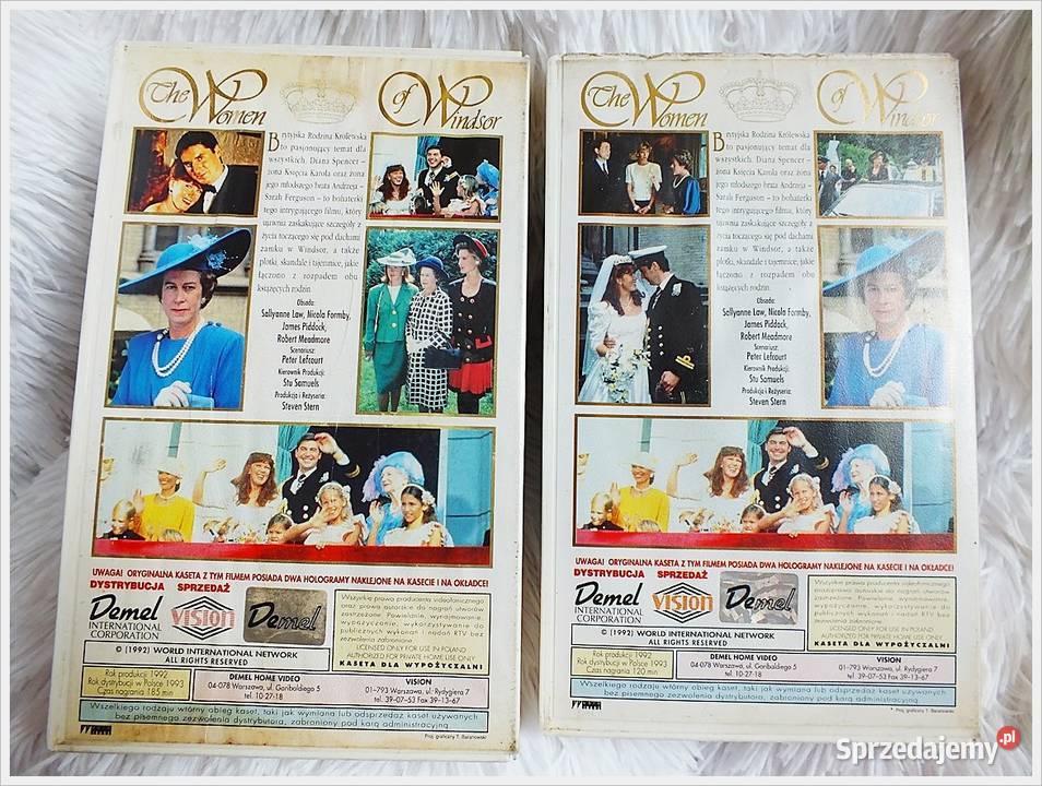 Kaseta VHS Film Tajemnice Rodziny Królewskiej I 2 płyty Żary