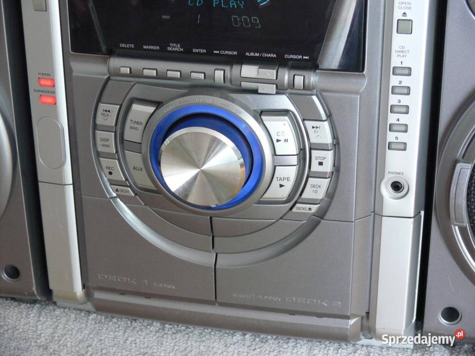 Wieża Panasonic SAAK630 kol sub sprawna WYSYŁKA Elektronika