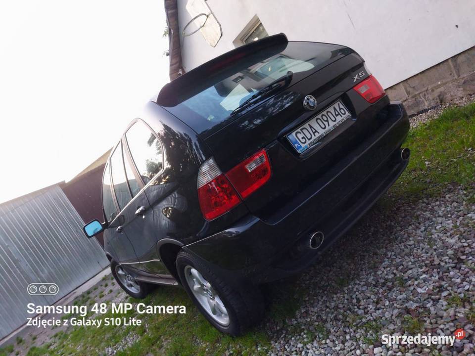 Bmw x5 30 benzgaz zamiana na auto lawete 3000cm3 Pasłęk sprzedam