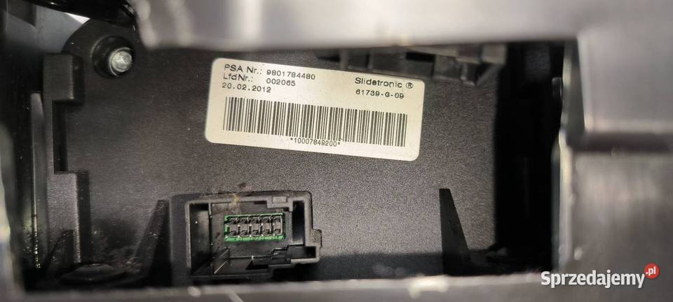 DZWIGNIA ZMIANY BIEGÓW PEUGEOT 508 RXH