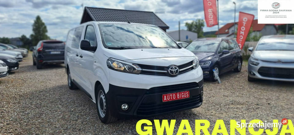 Toyota ProAce brygadówka long 6 osobowy mały komputer pokładowy Lębork