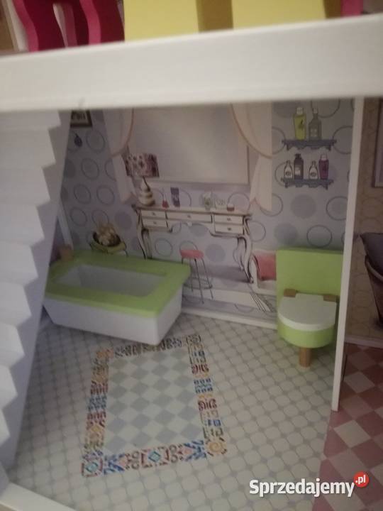 Domek lalek duzy z garażem Sochaczew