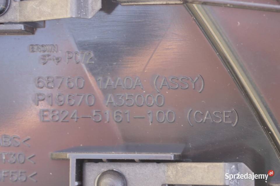 KRATKA NAWIEWU DESKI PRAWA NISSAN MURANO Z51 Nowy Tomyśl sprzedam