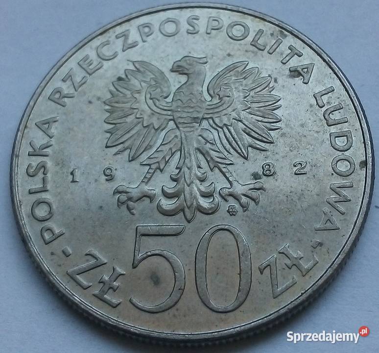 POLSKA50 1982 r BOLESŁAW KRZYWOSTY Legionowo