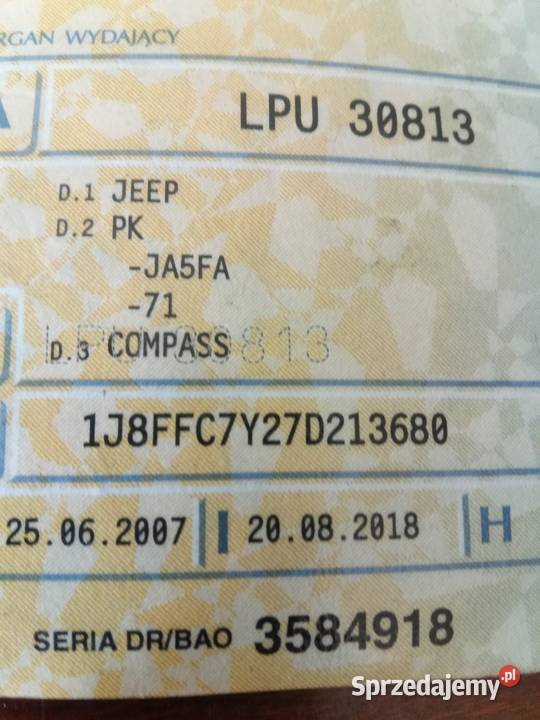 Jeep Compass Puławy