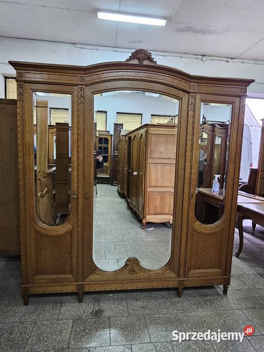 Ładna stara szafa secesja Francja Szafy i garderoby Nowy Sącz sprzedam