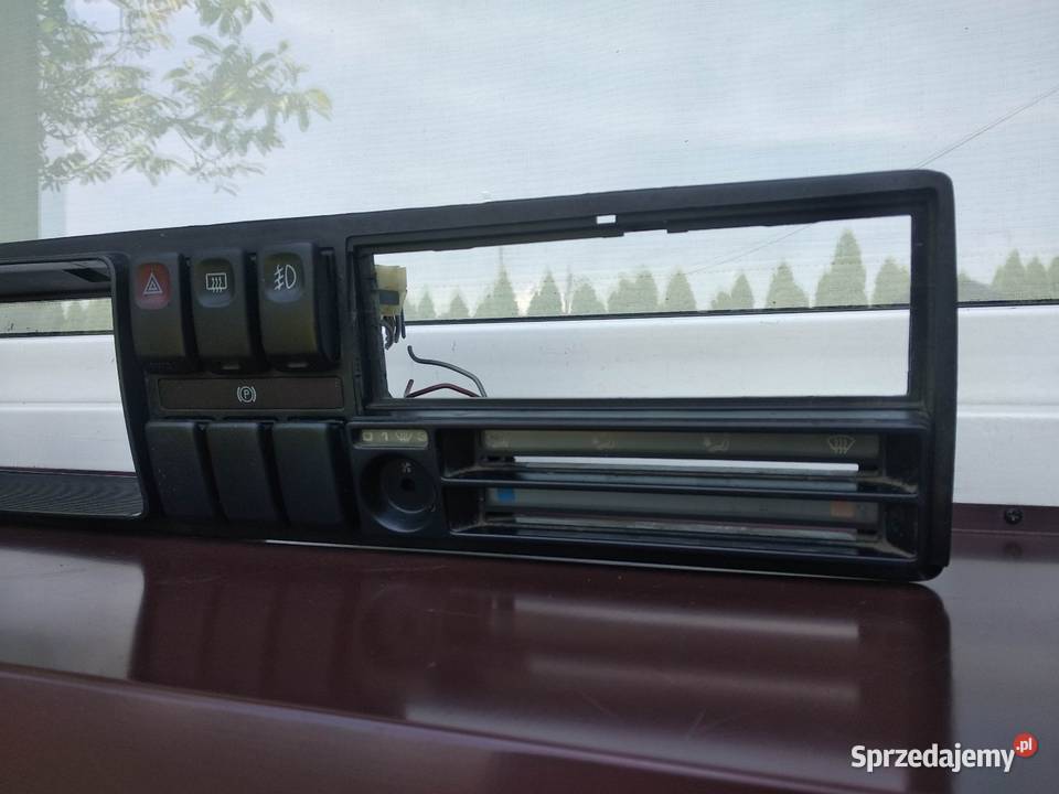 VW Golf MK2 II Jetta A2 ramka licznika panel Panele sterowania, przełączniki Sieradz