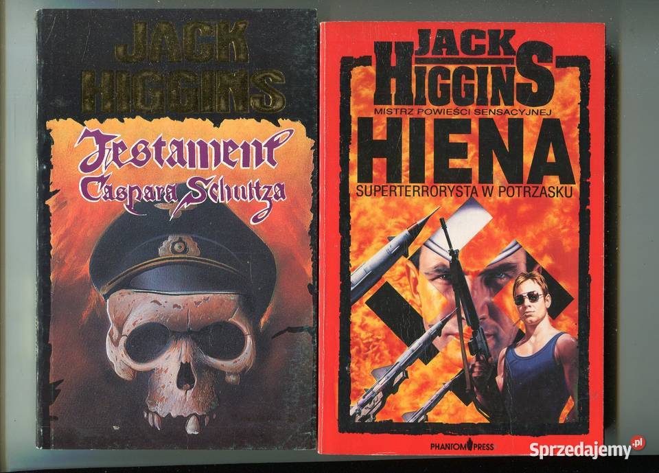 Testament Caspara Schultza Hiena Jack Higgins Szczecin