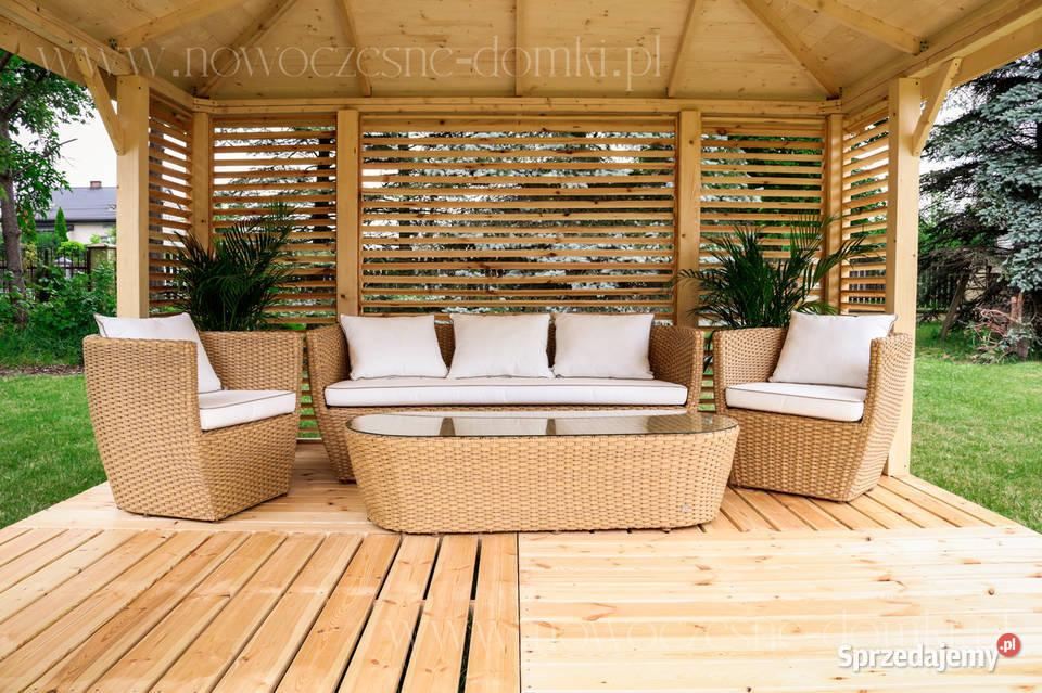 Altana ogrodowa Torino 1 wym 3x3m Producent Zielona Góra