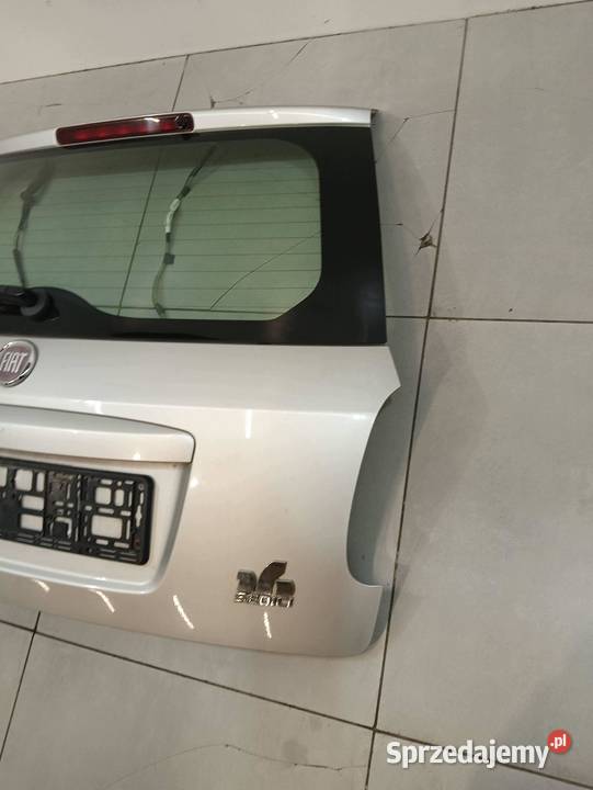 KLAPA TYŁ ZCC Fiat Sedici I 2005 Rok produkcji 2009