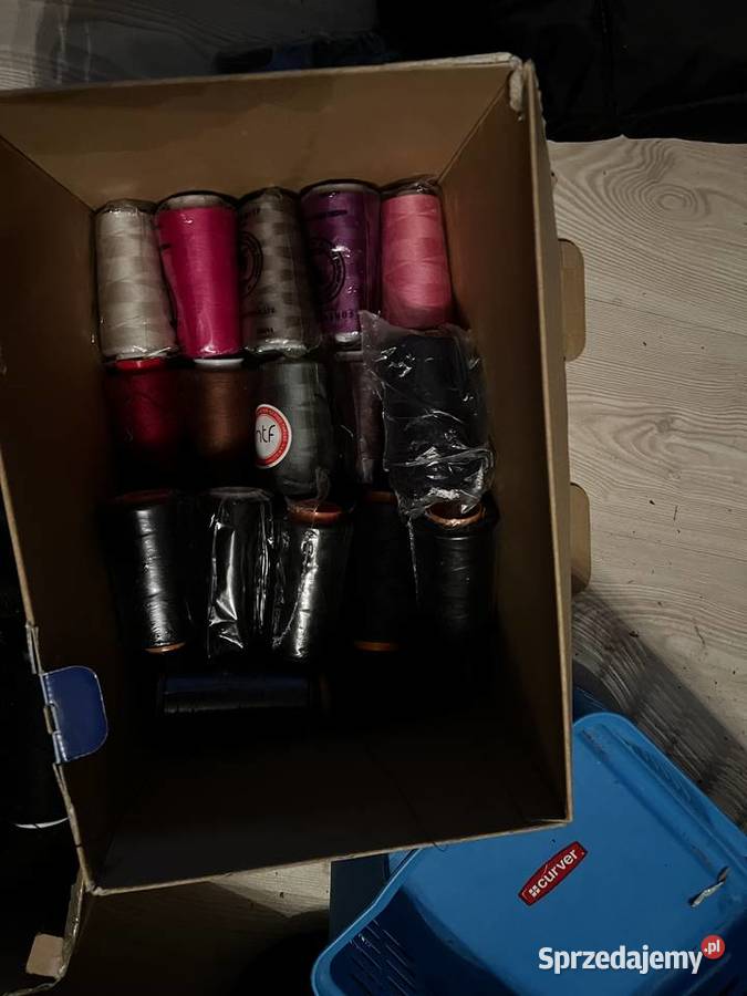 Materiały nici sprzedam Galanteria i dodatki