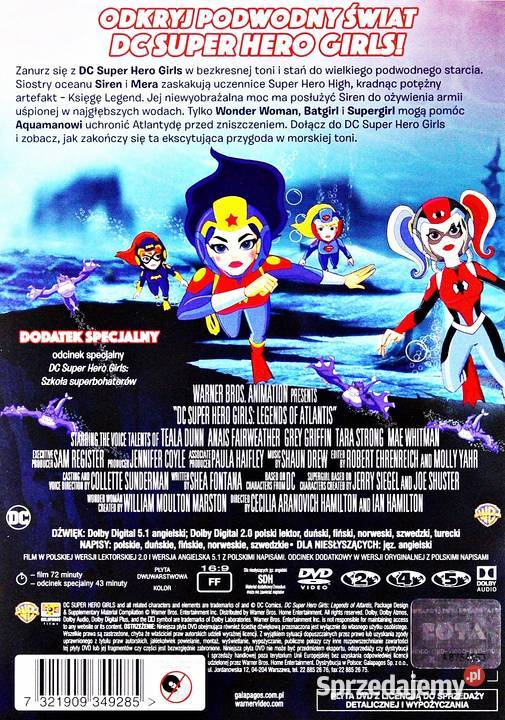 DC SUPER HERO GIRLS LEGENDY ATLANTYDY sprzedam