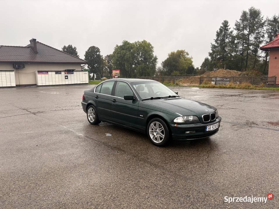 BMW E46 320i M54B22 170 2001 111 504 benzyna zielony Książenice sprzedam