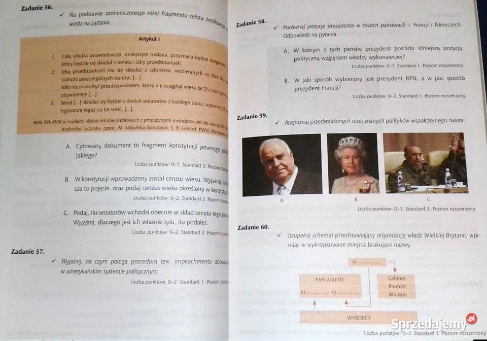 Wiedza o społeczeństwie Poziom rozszerzony K