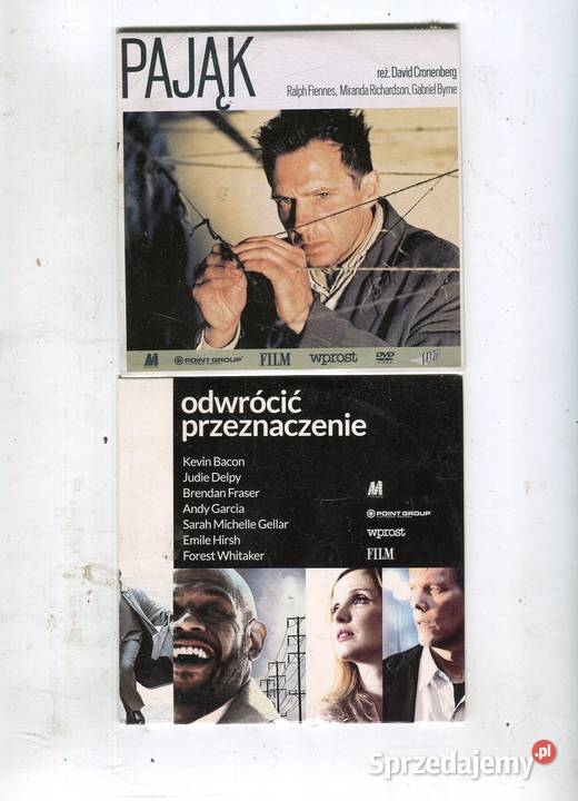 Odwrócić przeznaczenie Pająk 2 Filmy DVD Szczecin sprzedam