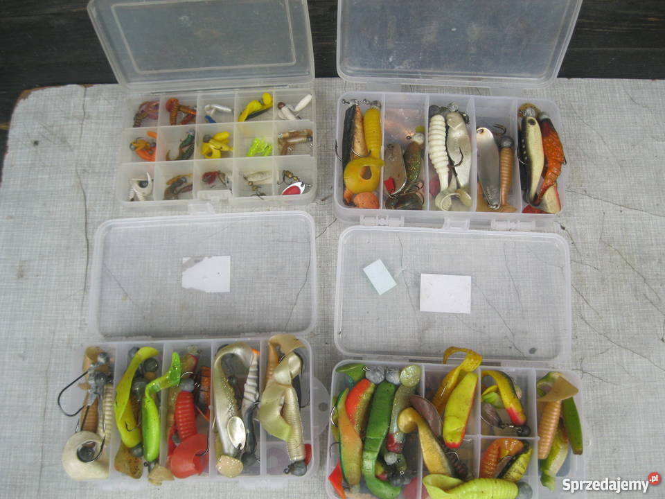 Mega zestaw przynęt spinning dużo nowych mega Pozostałe świętokrzyskie