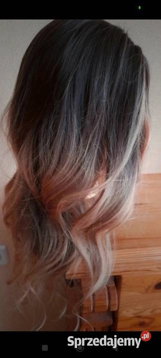 Nowa luksusowa peruka damska długie włosy jasny Puławy sprzedam