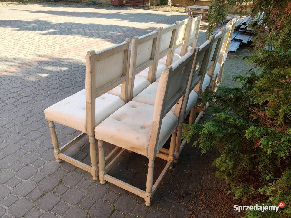 Komplet krzeseł do renowacji podlaskie Zambrów