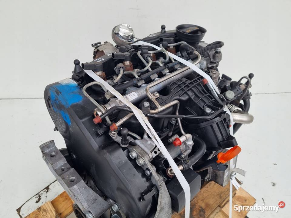 SILNIK BEZ OSPRZĘTU Audi A1 16 TDI 105 ładnie Janów