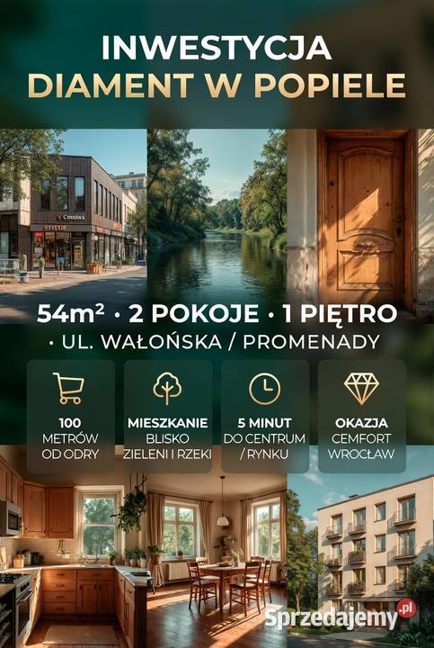 2pok 54met Niskich Łąk PARKING Wrocław