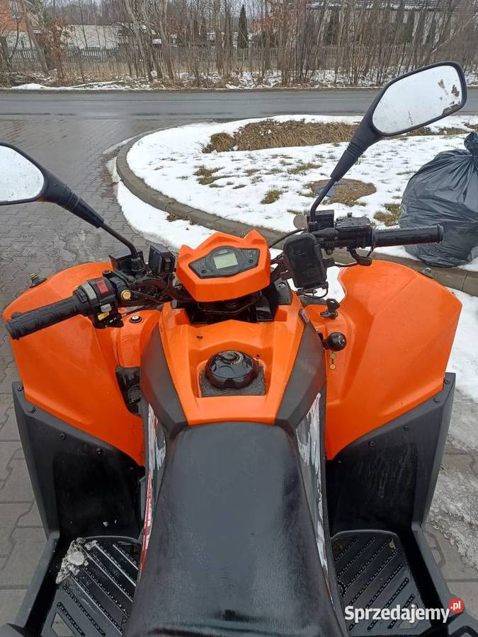 quad 300 zarejestrowany pług wyciagarka stan