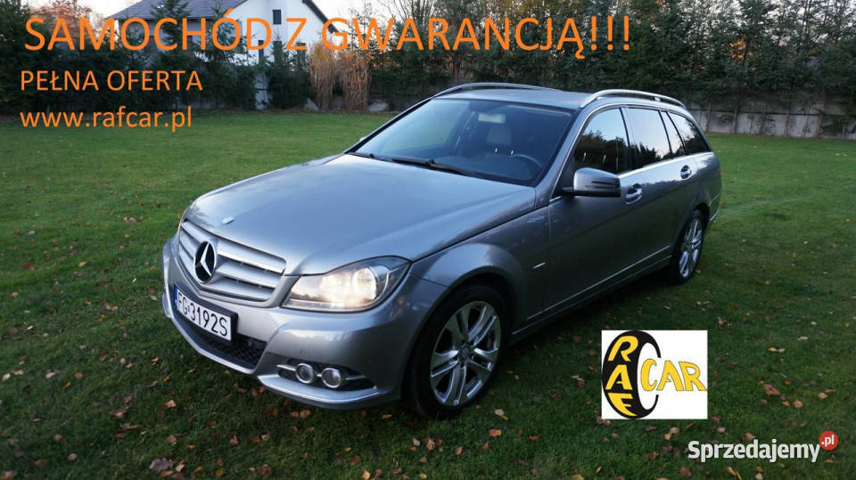 Mercedes C 200 super stan Gwarancja W204 Zielona Góra