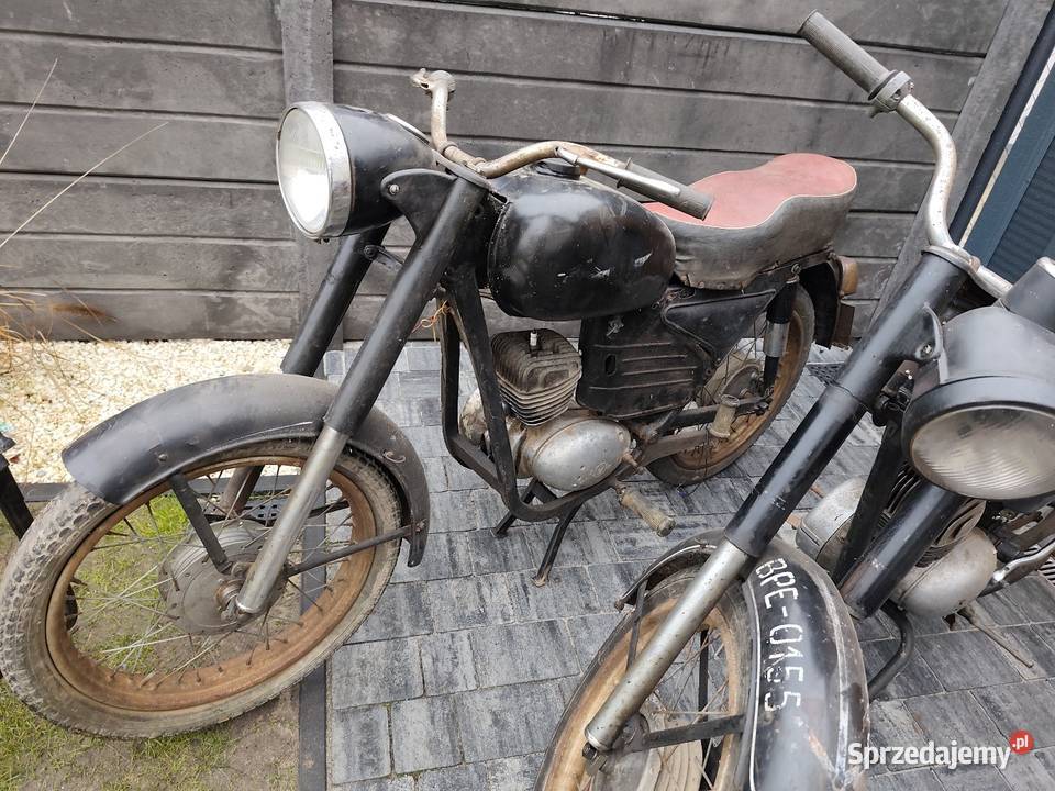 Zestaw 3 wsk 125 b1 B3 z2 ramy plus części