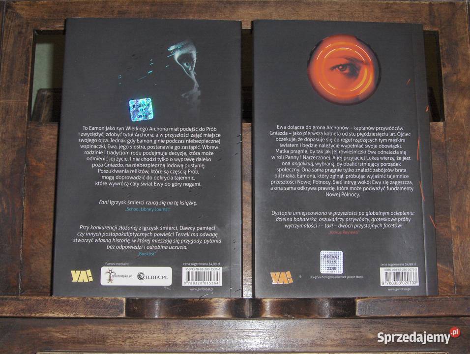 Heather Terrell Księgi Ewy Relikt Pogranicze Łódź sprzedam