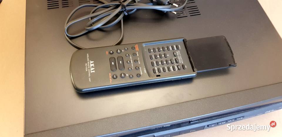 Odtwarzacz VHS AKAI VSF12EDG z pilotem darmowa Kraków