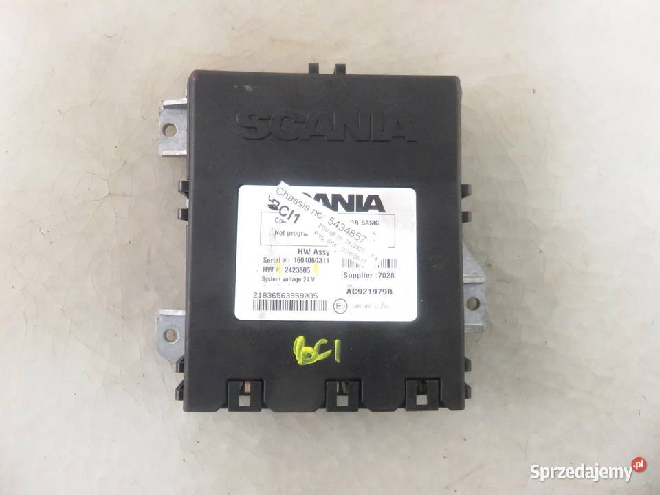 STEROWNIK MODUŁ ZABUDOWY BCI2 SCANIA R 2423805