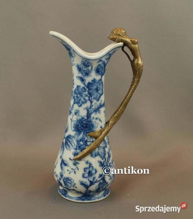 Dzbanek cebulowey wzorek piękny pomorskie Gdańsk