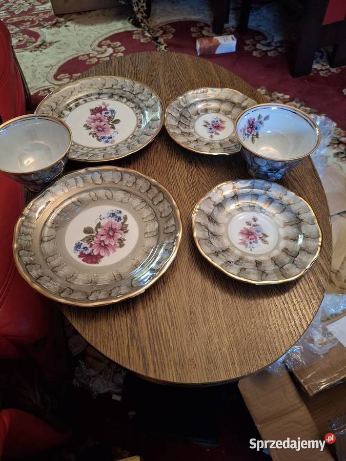 Komplet Porcelanowy sygnowany mazowieckie Warszawa