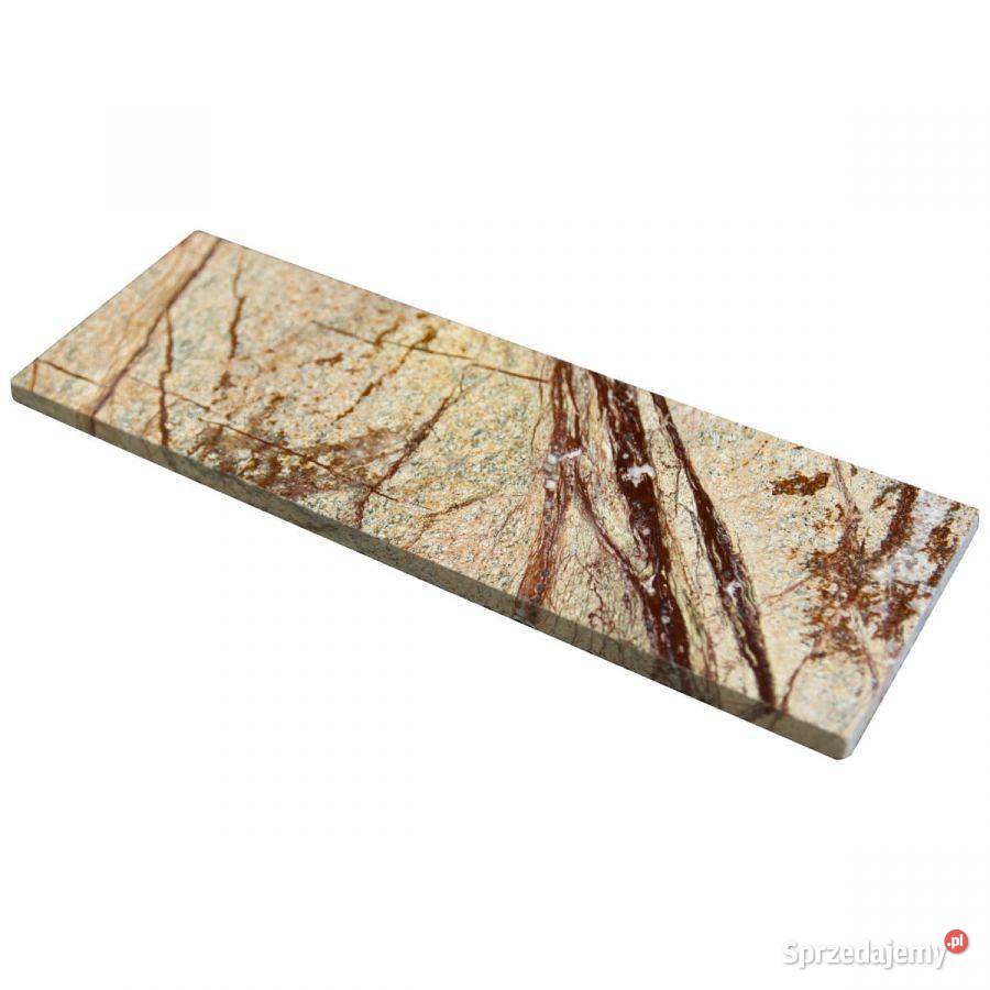 Płytki Marmurowe Rain Forest Brown 10x30x1