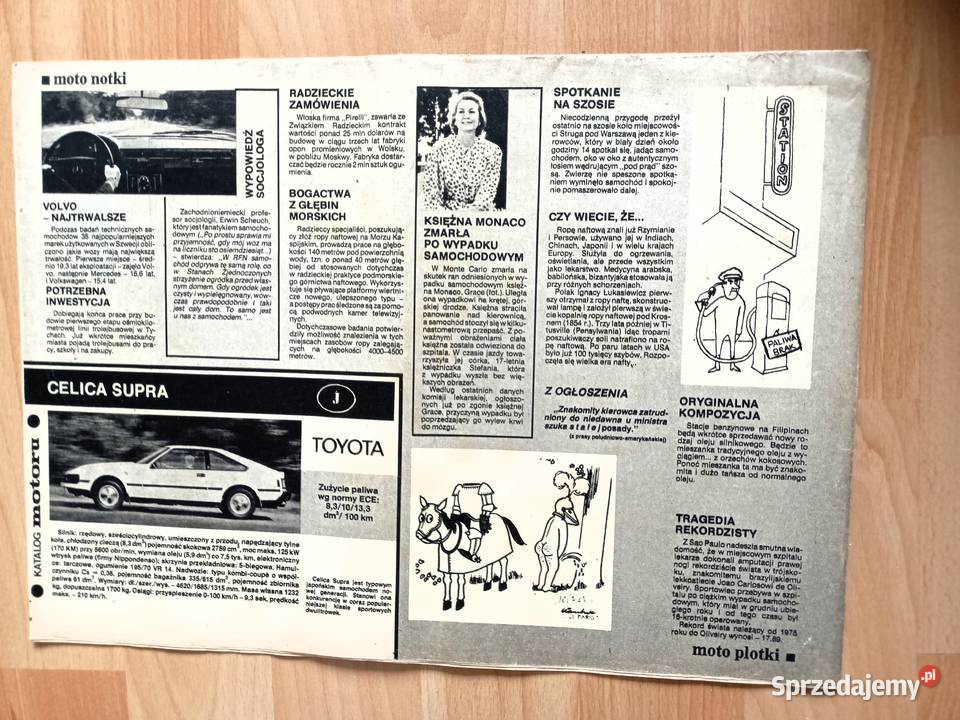 Czasopismo Motor z 24 października 1982 Roku 29 Tarnobrzeg