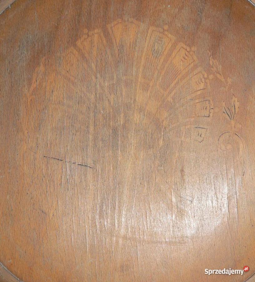 Taboret gięty stołek typ B 30246 Art Deco Thonet Poznań