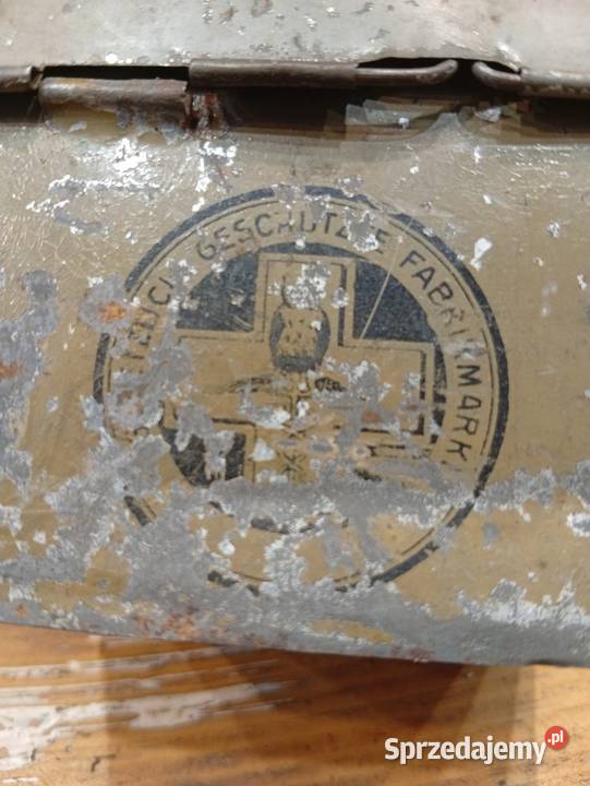 Apteczka motocyklowa unikat zabytek antyk Militaria Nysa