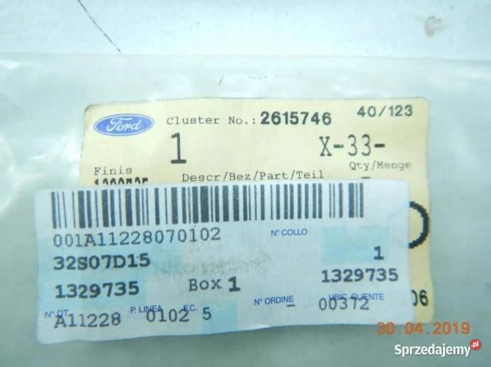 USZCZELKA KANAŁ SZYBY DRZWI FORD C FOCUS Uszczelki